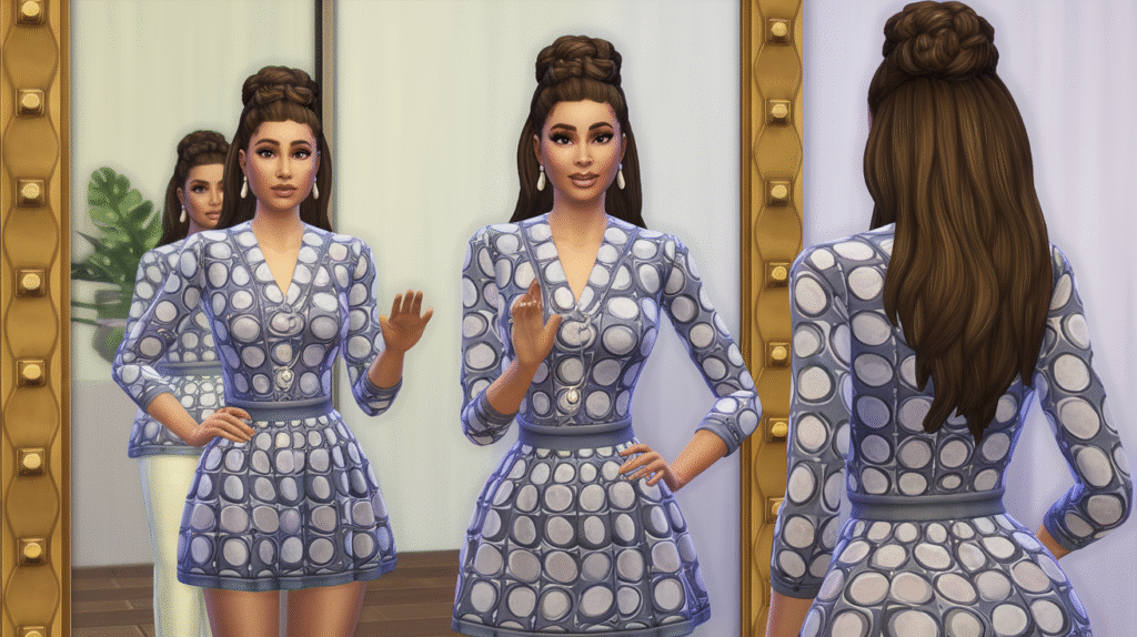 Style Sims with Maxis Match CC