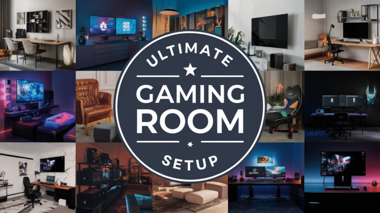 35 Essential Items for the Ultimate Gaming Room Setup Gaming Room Setup