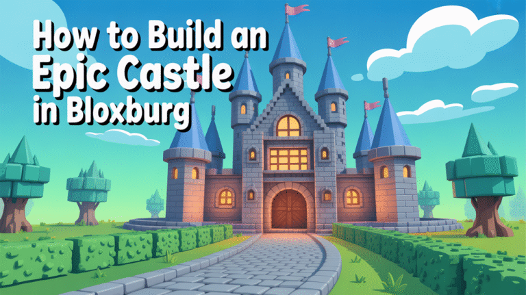How to Build an Epic Castle in Bloxburg