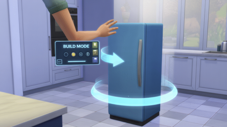 Rotate Items in The Sims 4
