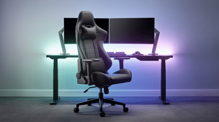 Ergonomic Gaming Room Setup