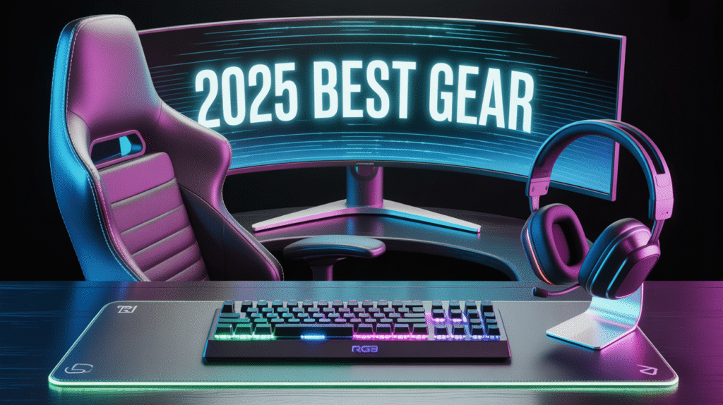 Best Gaming Gear of 2025 (Ultimate Tier List) — Chairs, Monitors, Keyboards, Headsets Best Gaming Gear of 2025