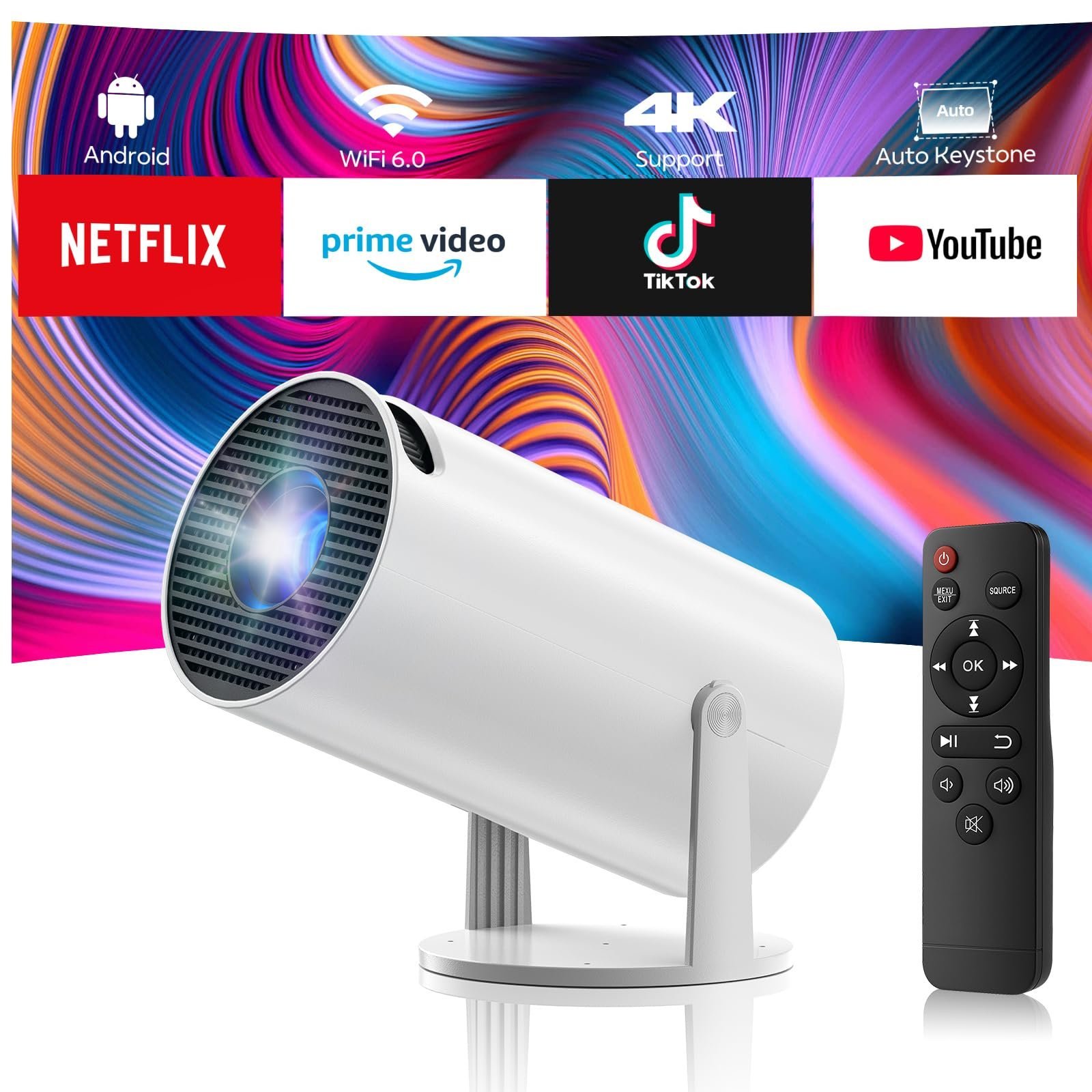 Projector in Bedroom Transforming Your Space Into a Cinematic Haven