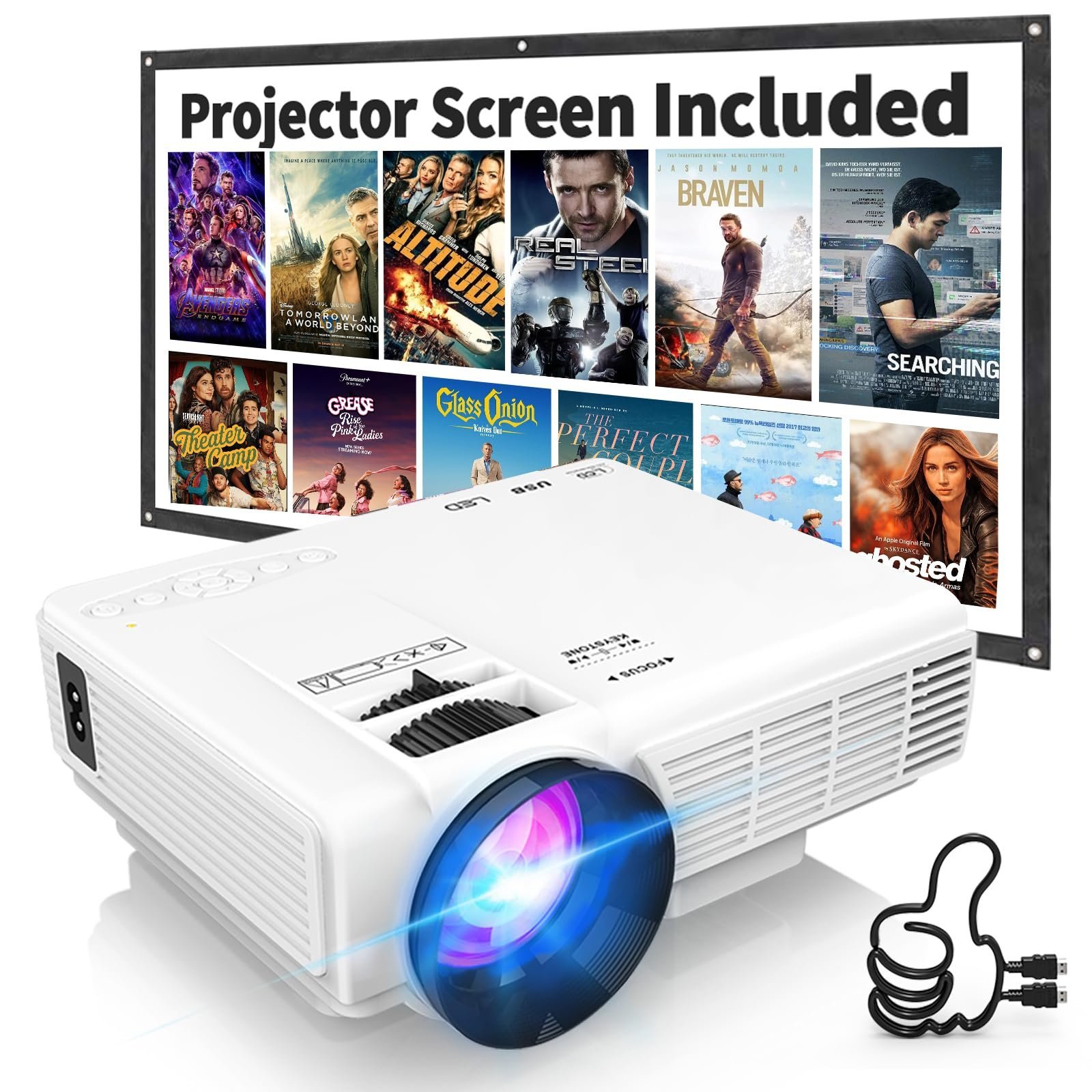 Projector in Bedroom Transforming Your Space Into a Cinematic Haven