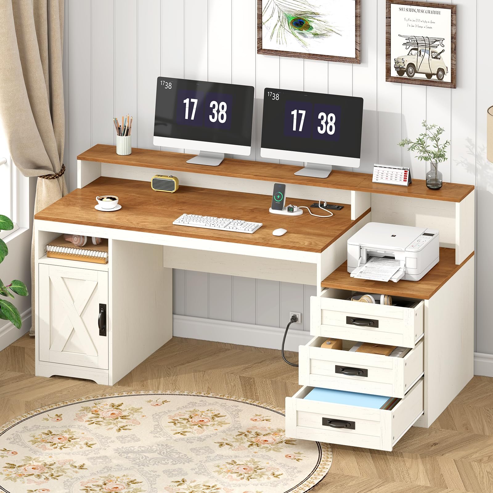 Desks With Storage