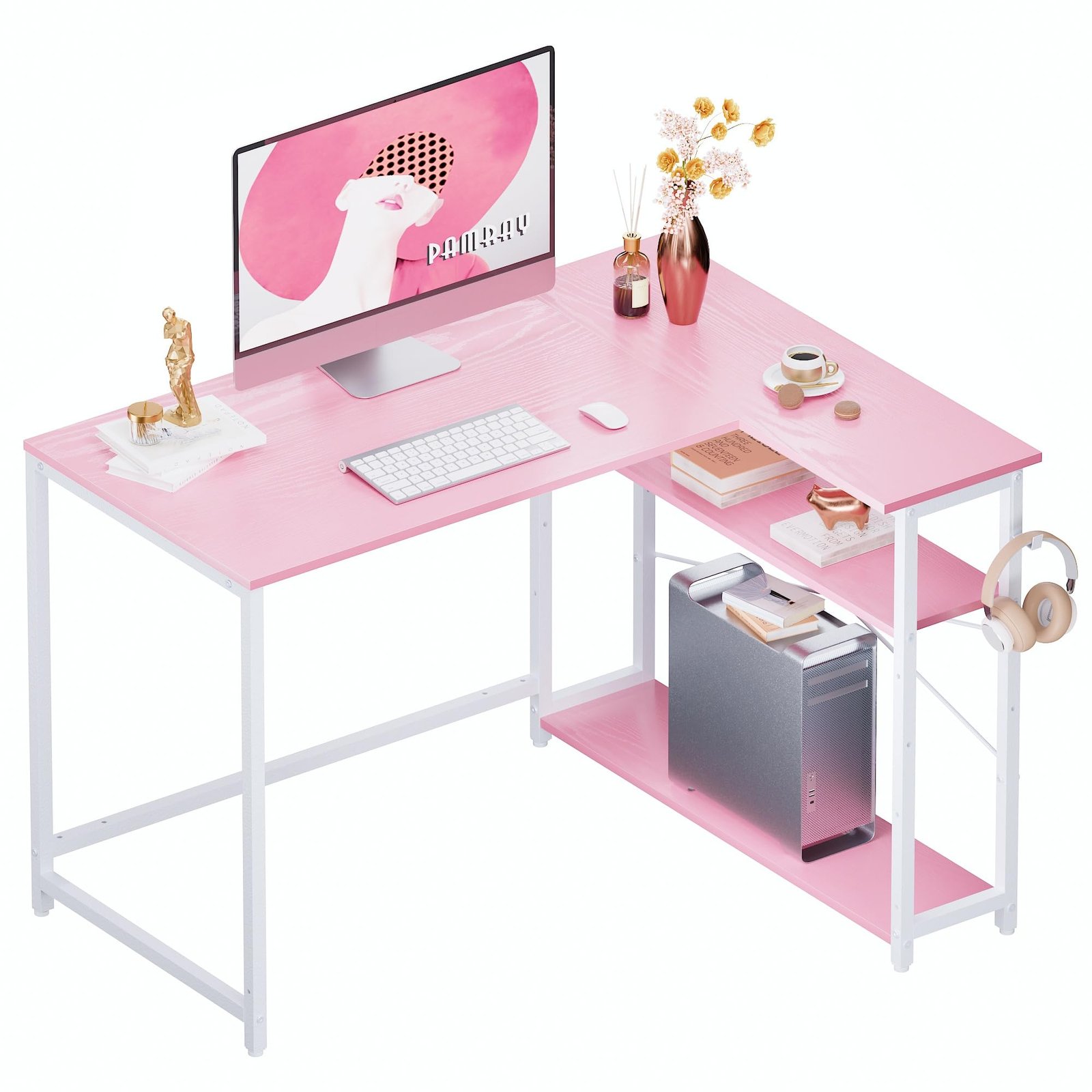 Pink Study Table Ideas