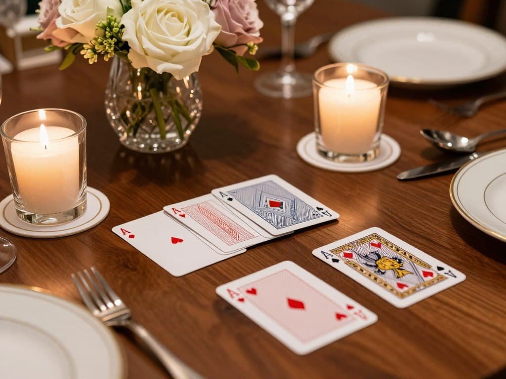 luxury game night atmosphere with thoughtful décor details