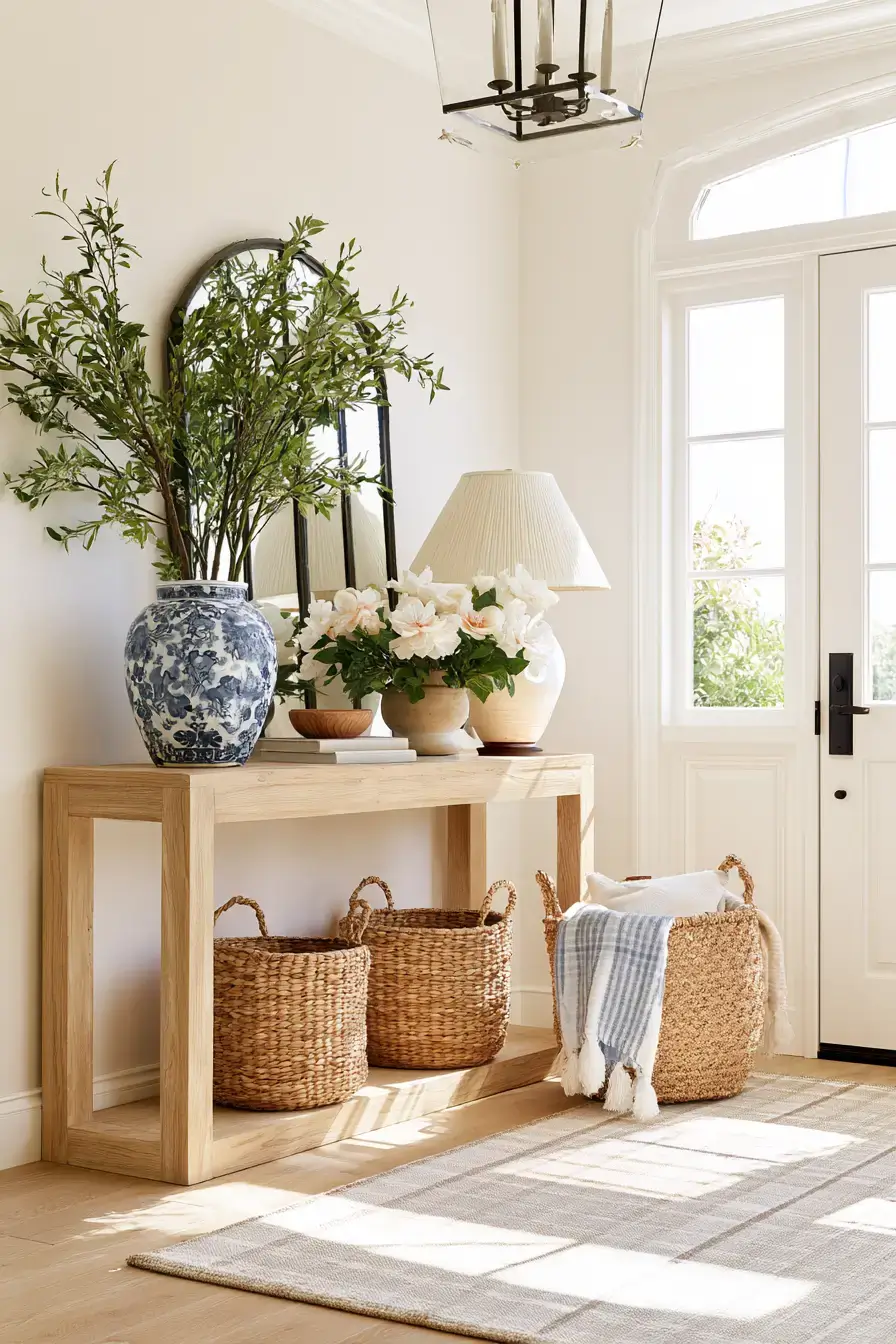 27 Entryway Console Table Ideas for a Warm Stylish Welcome