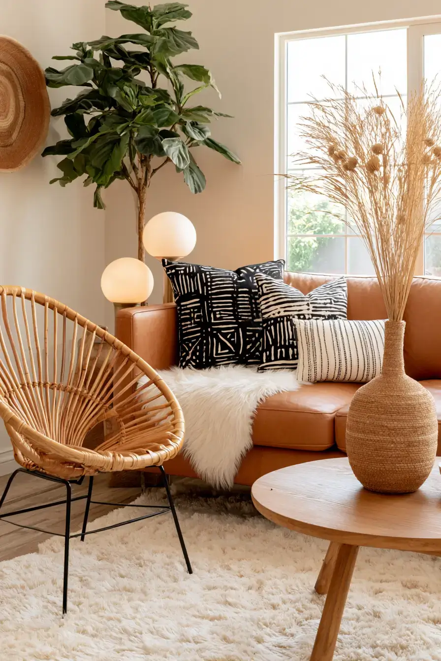 27 Afrohemian Decor Living Room Ideas for a Warm Soulful Home