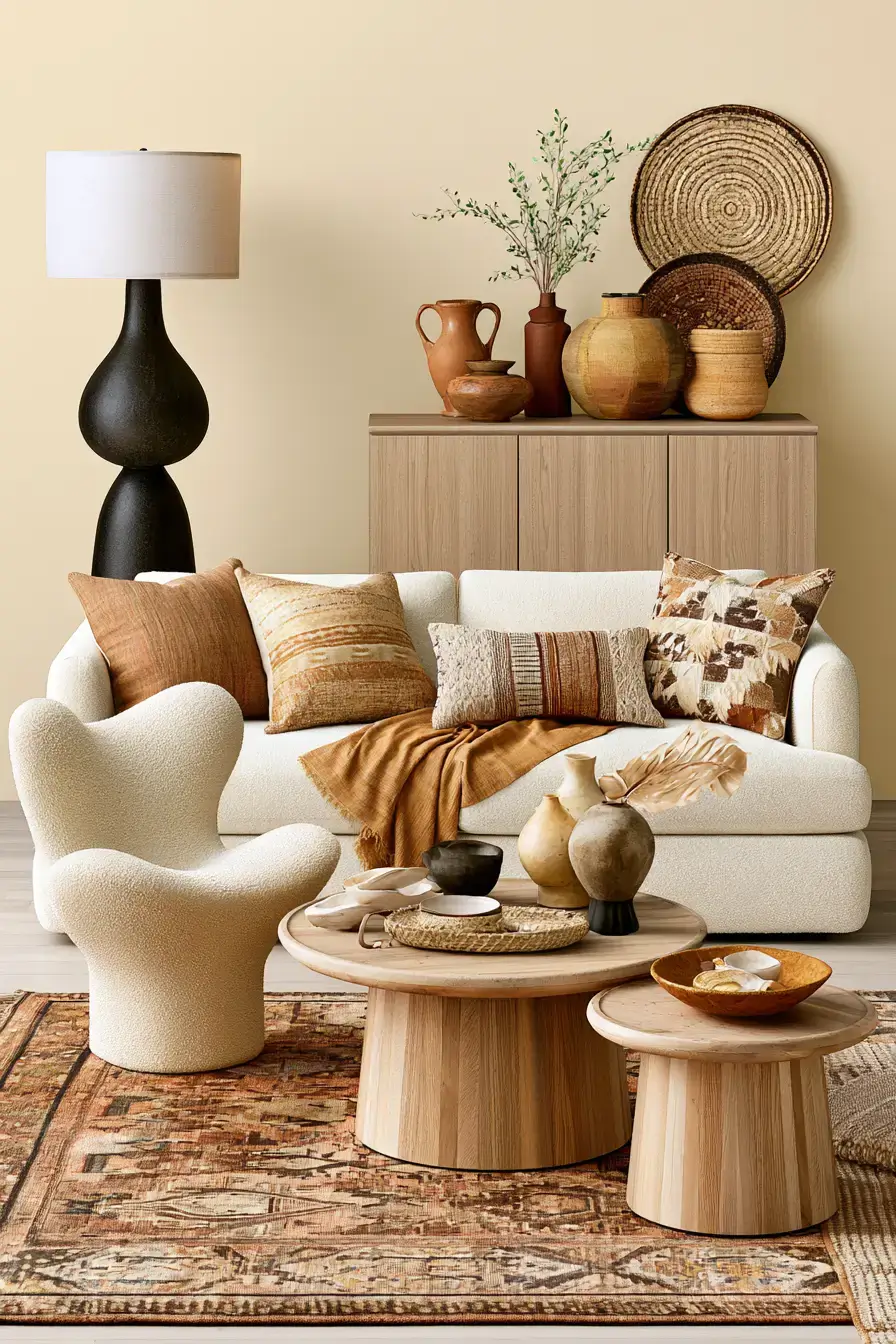 27 Afrohemian Decor Living Room Ideas for a Warm Soulful Home