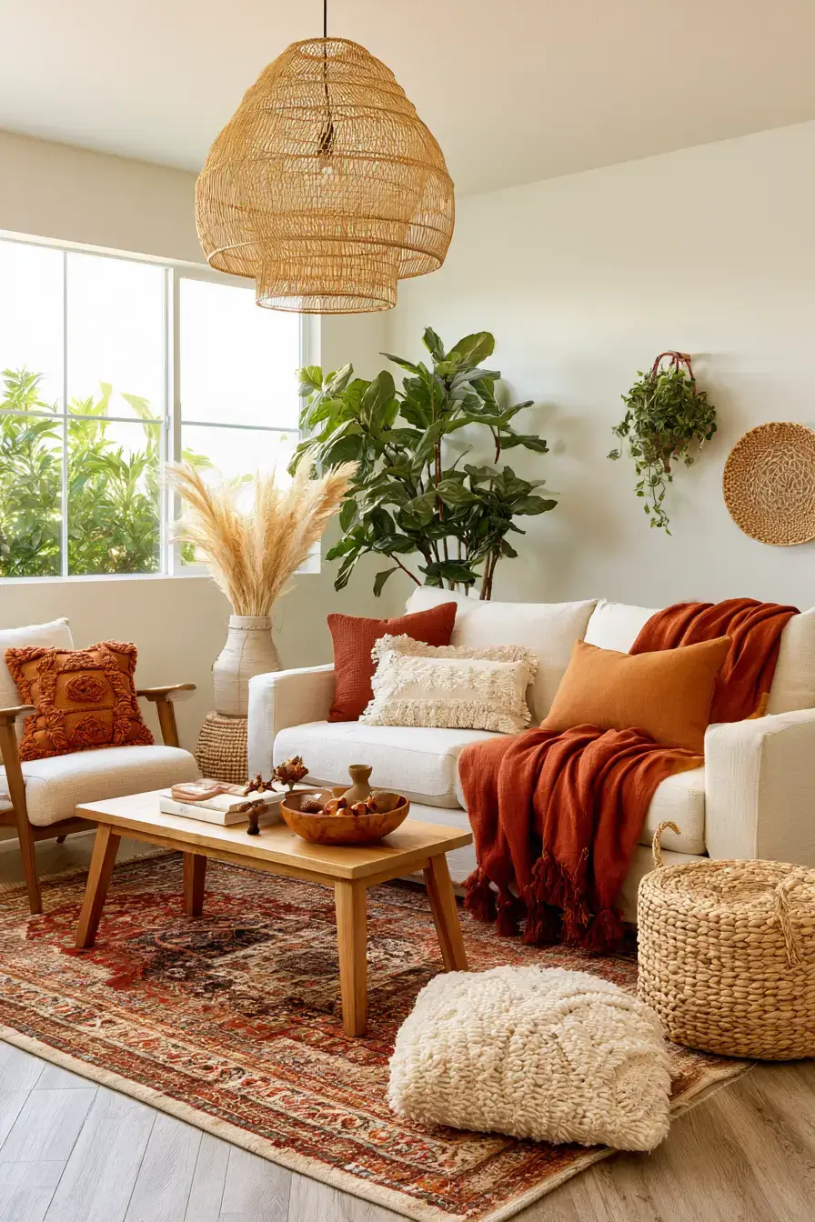 27 Afrohemian Decor Living Room Ideas for a Warm Soulful Home