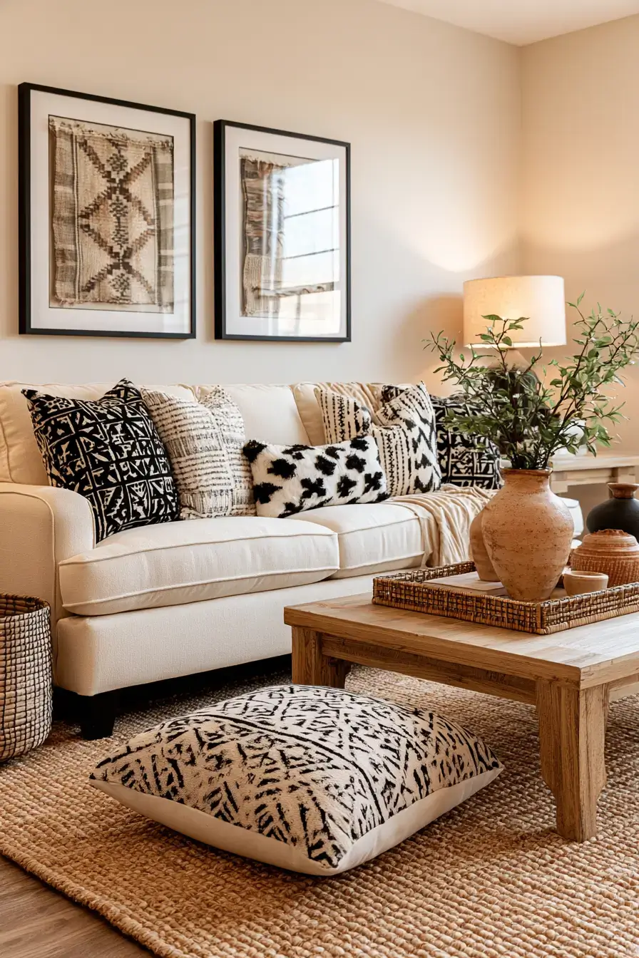 27 Afrohemian Decor Living Room Ideas for a Warm Soulful Home