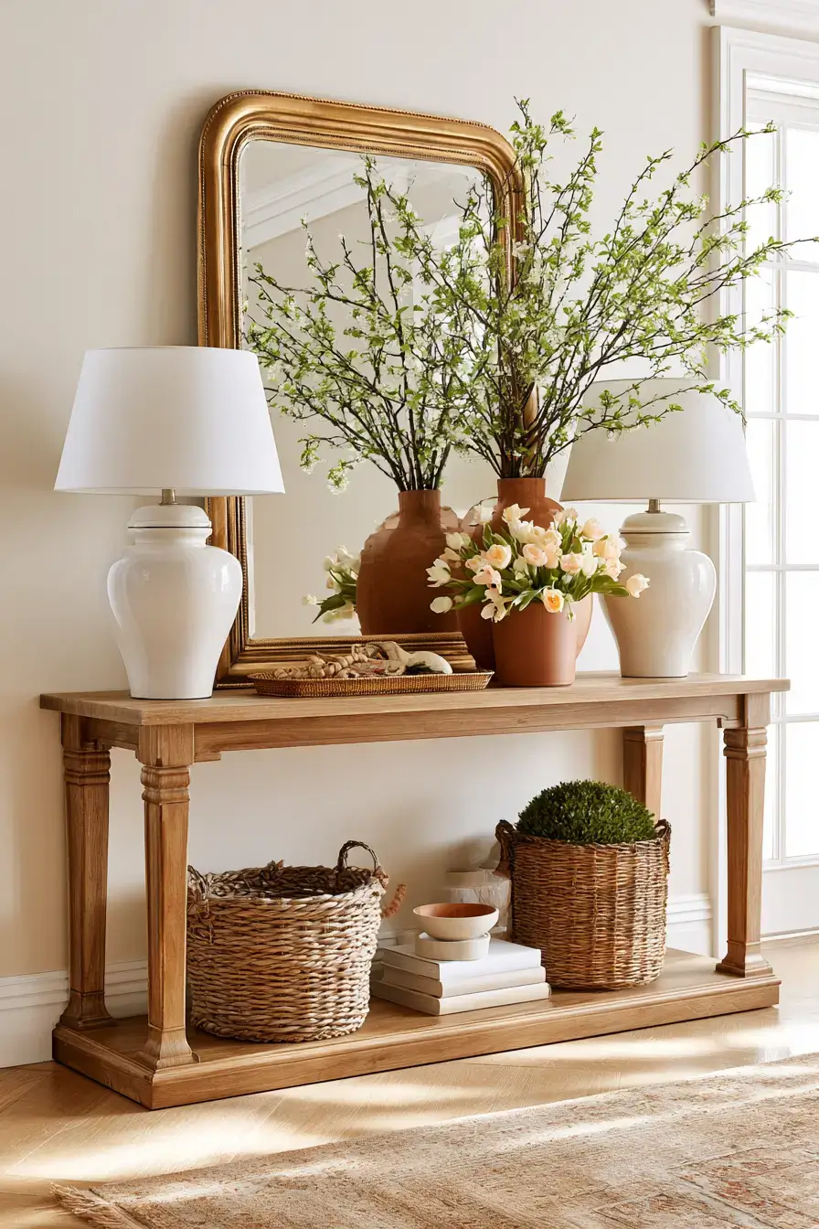 27 Entryway Console Table Ideas for a Warm Stylish Welcome