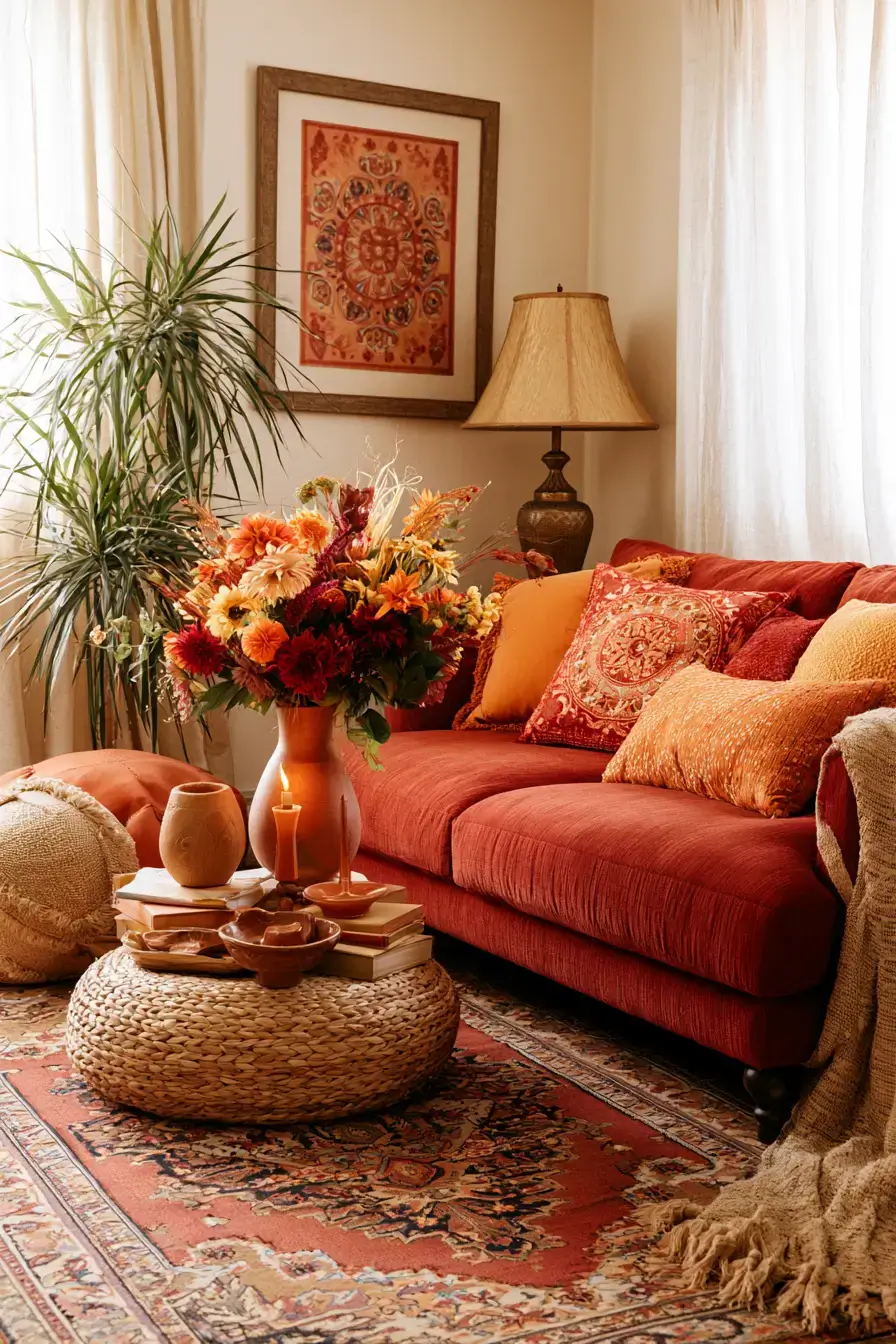 27 Afrohemian Decor Living Room Ideas for a Warm Soulful Home