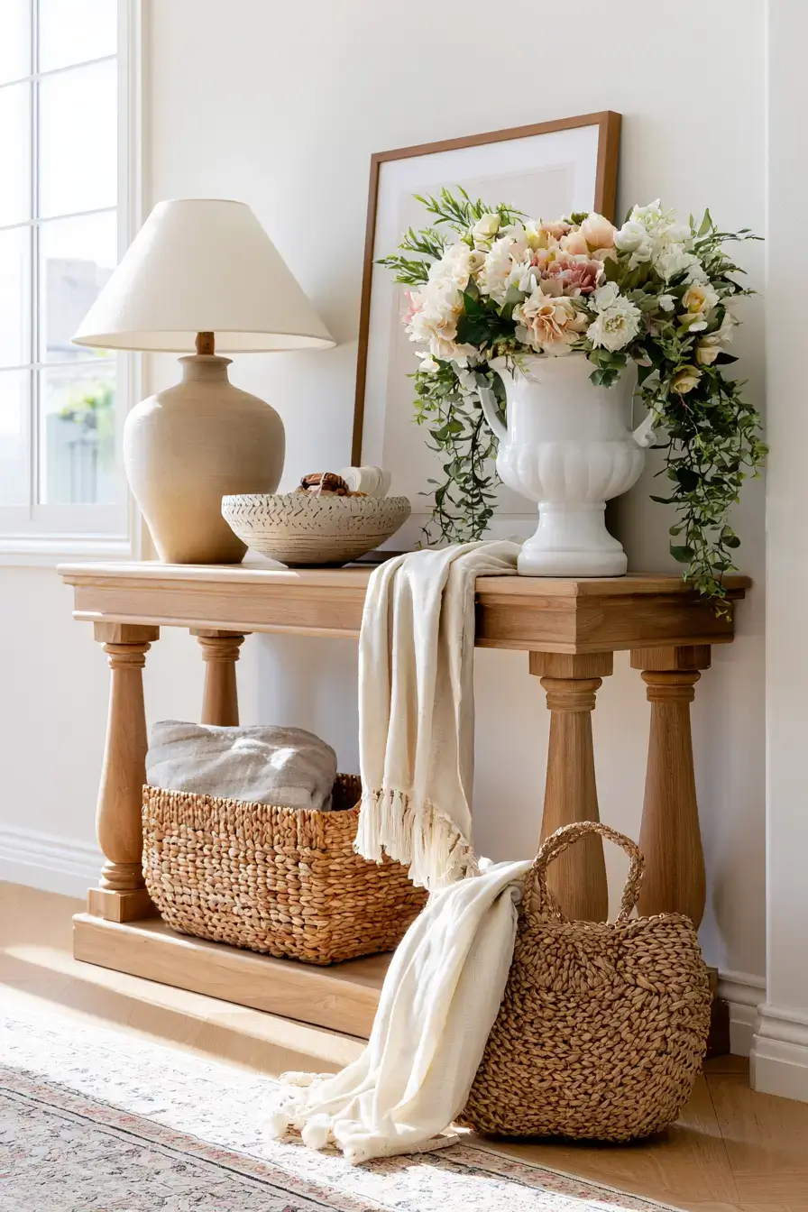 27 Entryway Console Table Ideas for a Warm Stylish Welcome