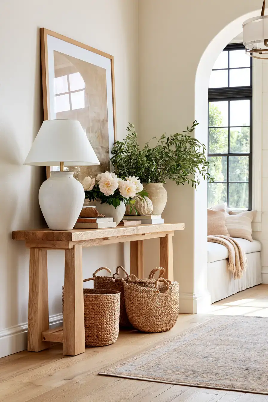 27 Entryway Console Table Ideas for a Warm Stylish Welcome