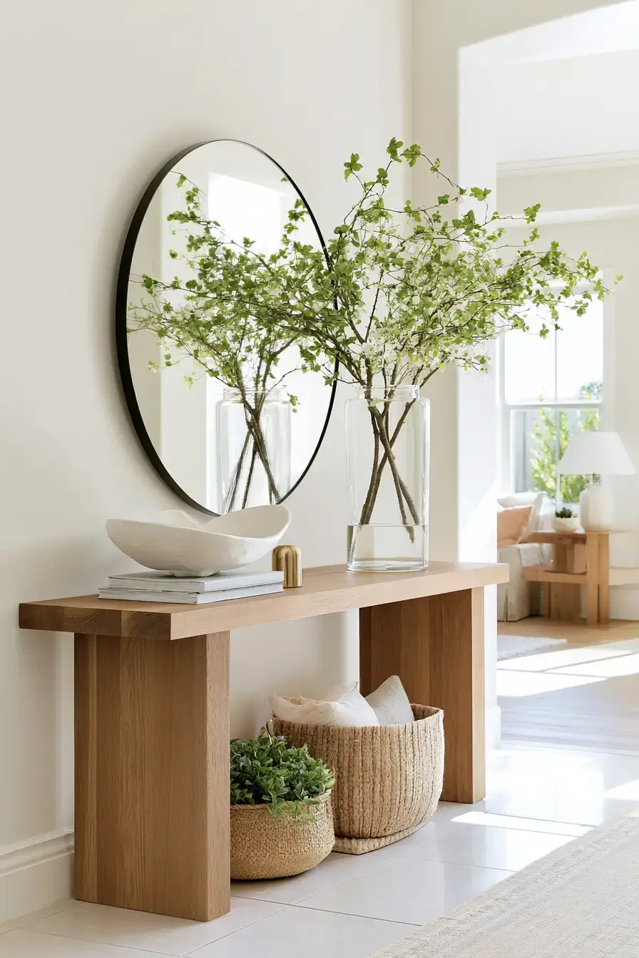 27 Entryway Console Table Ideas for a Warm Stylish Welcome